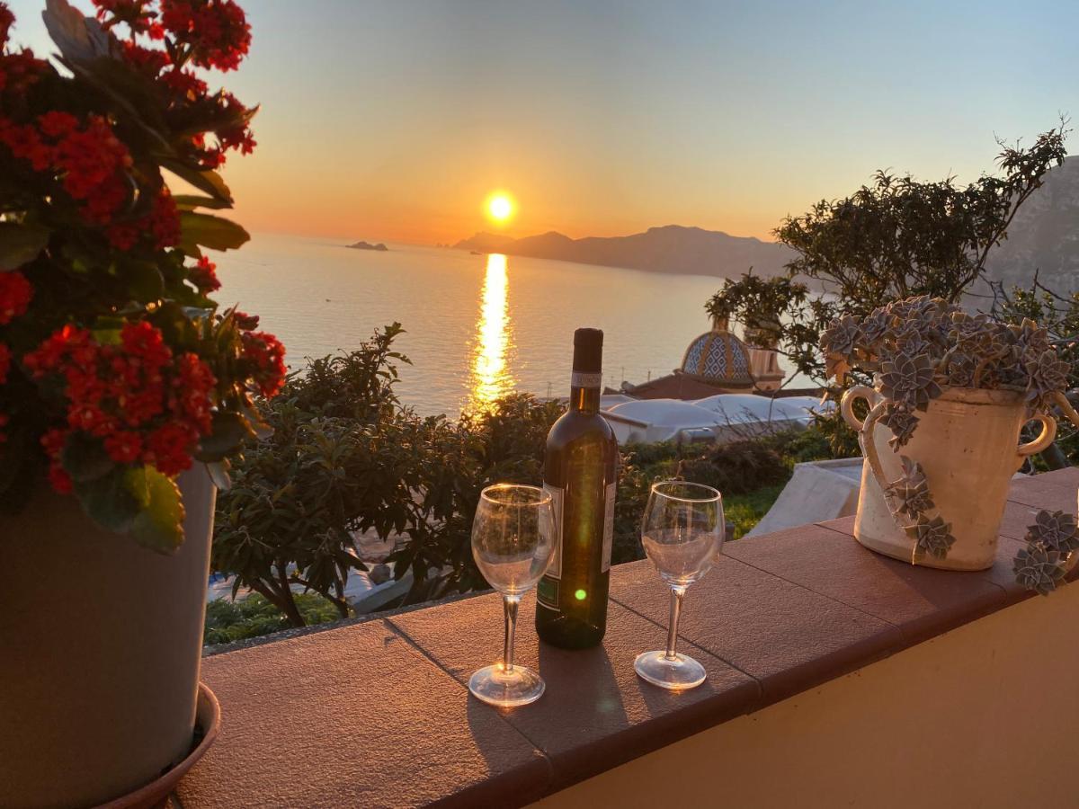 Apartament Il Profumo Dei Fiori Praiano Zewnętrze zdjęcie